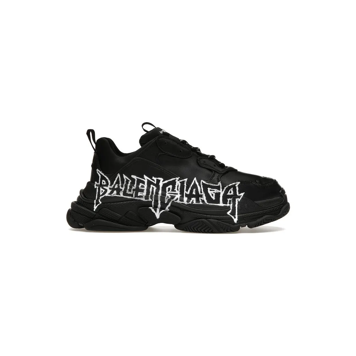Balenciaga Triple S DIY Metal Artwork Black (536737W2FAY1090)