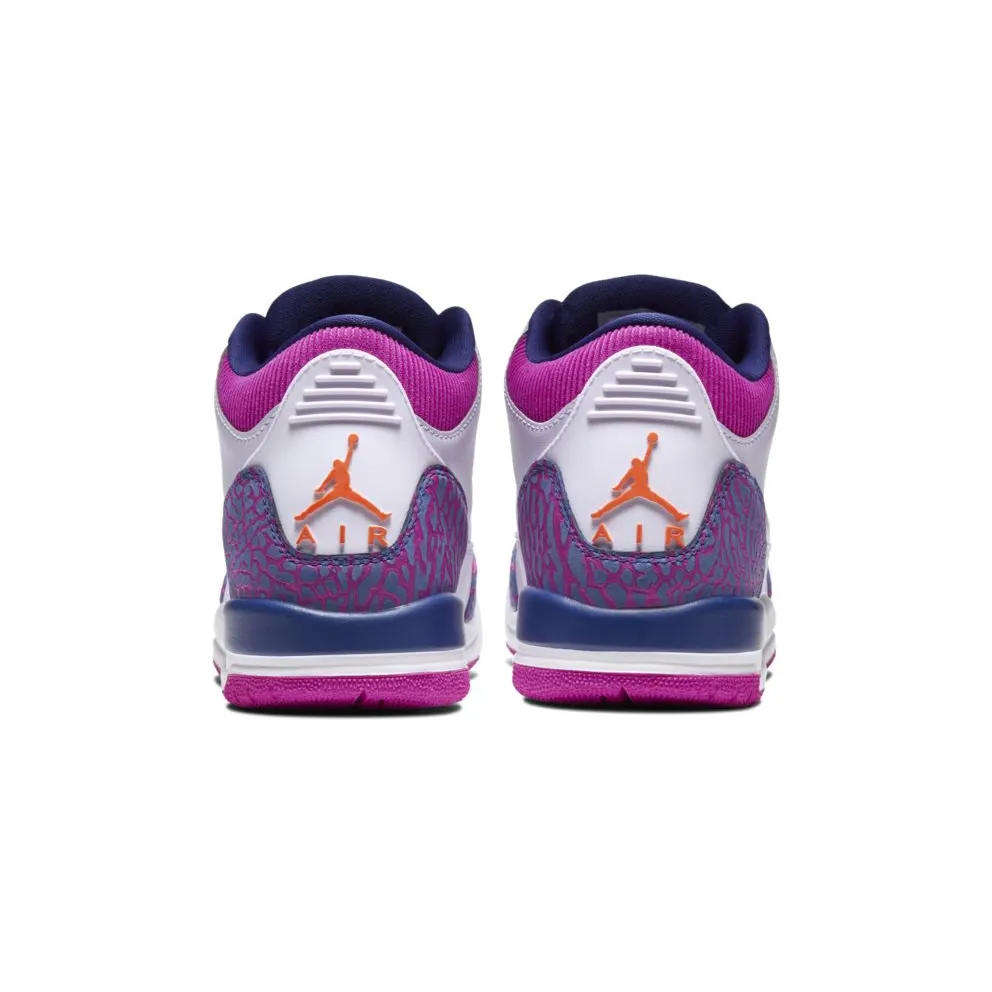 Jordan 3 Retro Barely Grape (GS) Barely Grape/Hyper Crimson-Fire Pink (441140-500)