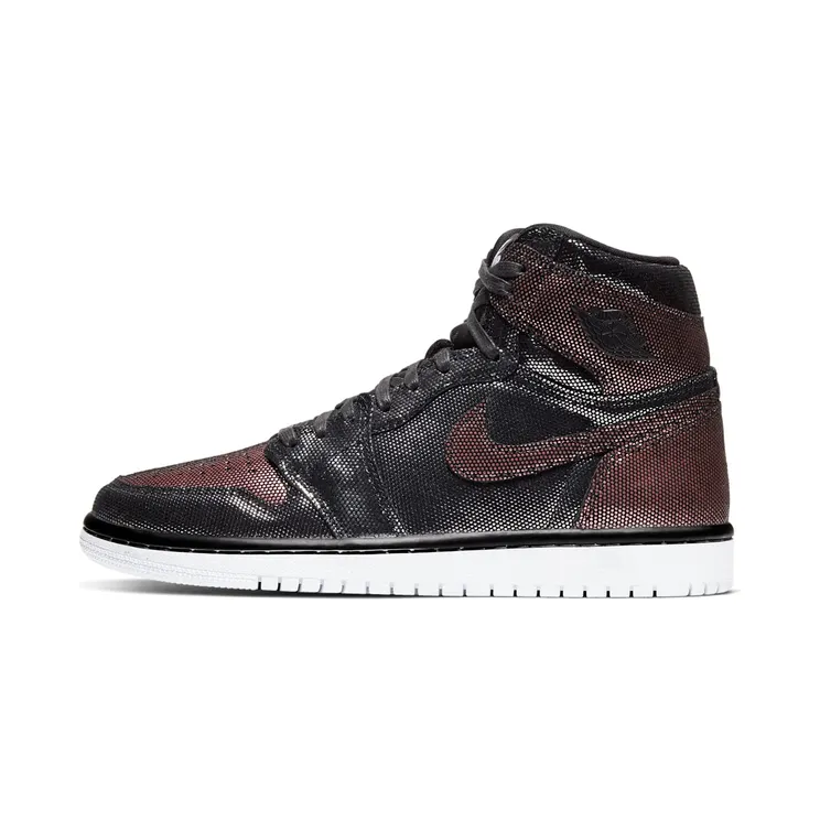 Air Jordan 1 Retro High OG Fearless “Black / Metallic Rose Gold / White” (CU6690-006)