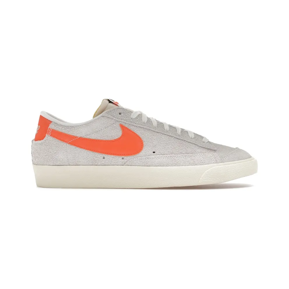 Nike Blazer Low ’77 PRM Coconut Milk Safety Orange (HF3158-100)