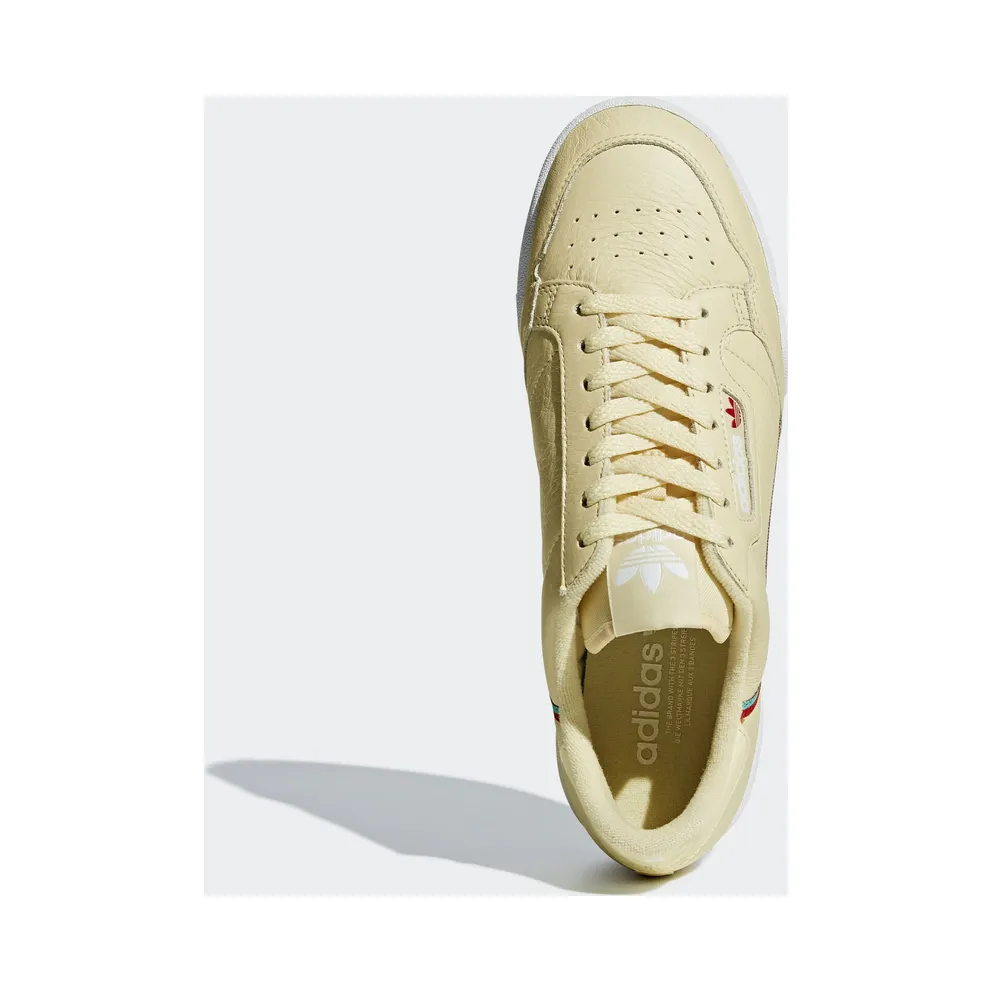 adidas Continental 80 Mist Sun Mist Sun/Hi-Res Aqua/Scarlet (AQ1054)
