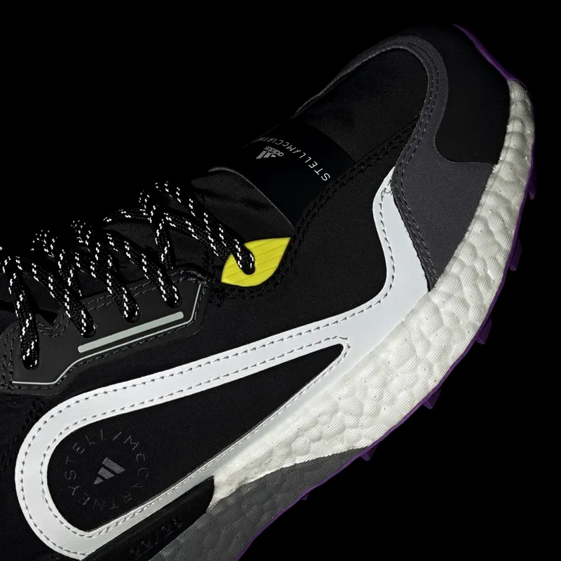Adidas adidas by Stella McCartney OutdoorBoost 2.0 Core Black / Active Purple / Shock Yellow (GX9873)