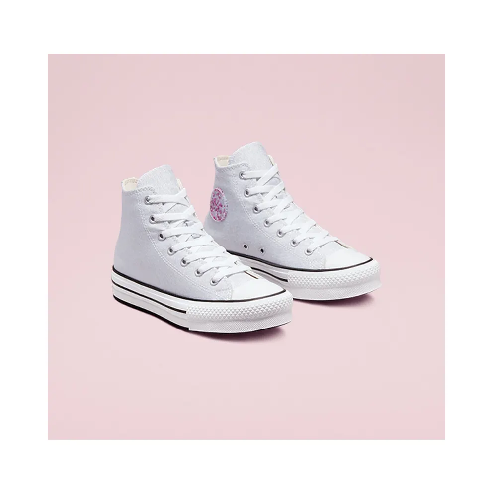 Converse Chuck Taylor All Star Platform Glitter White/Silver/natural Ivory (272839C)