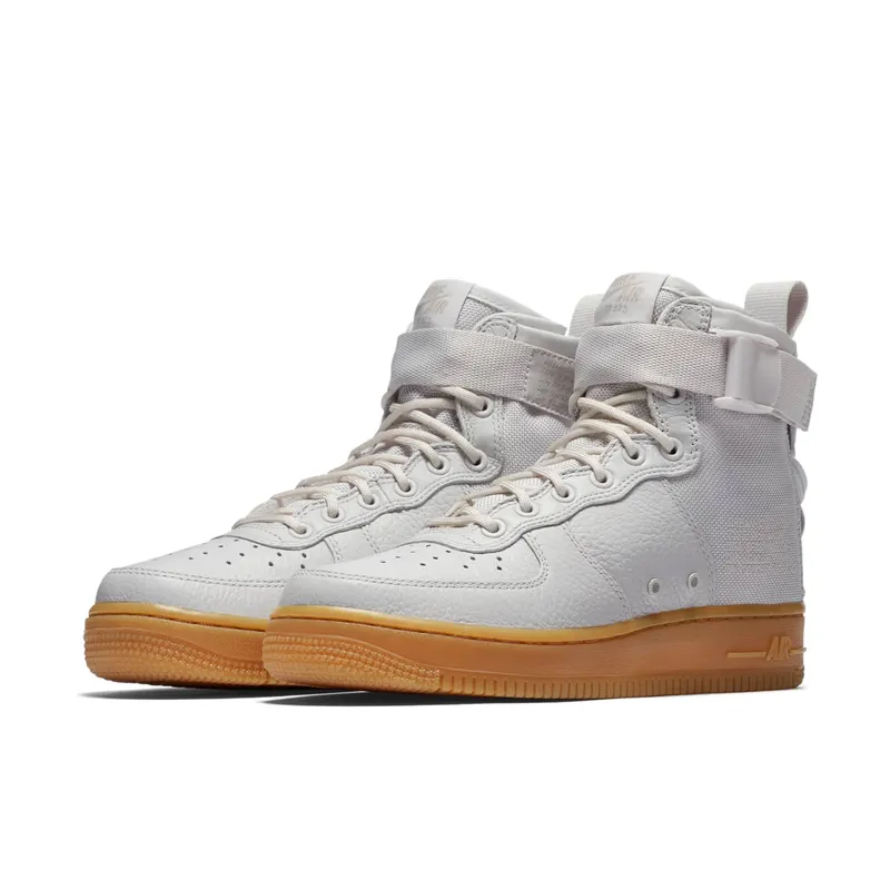 Nike SF Air Force 1 Mid Vast Grey (W) Vast Grey/Vast Grey-Gum Light Brown (AA3966-005)