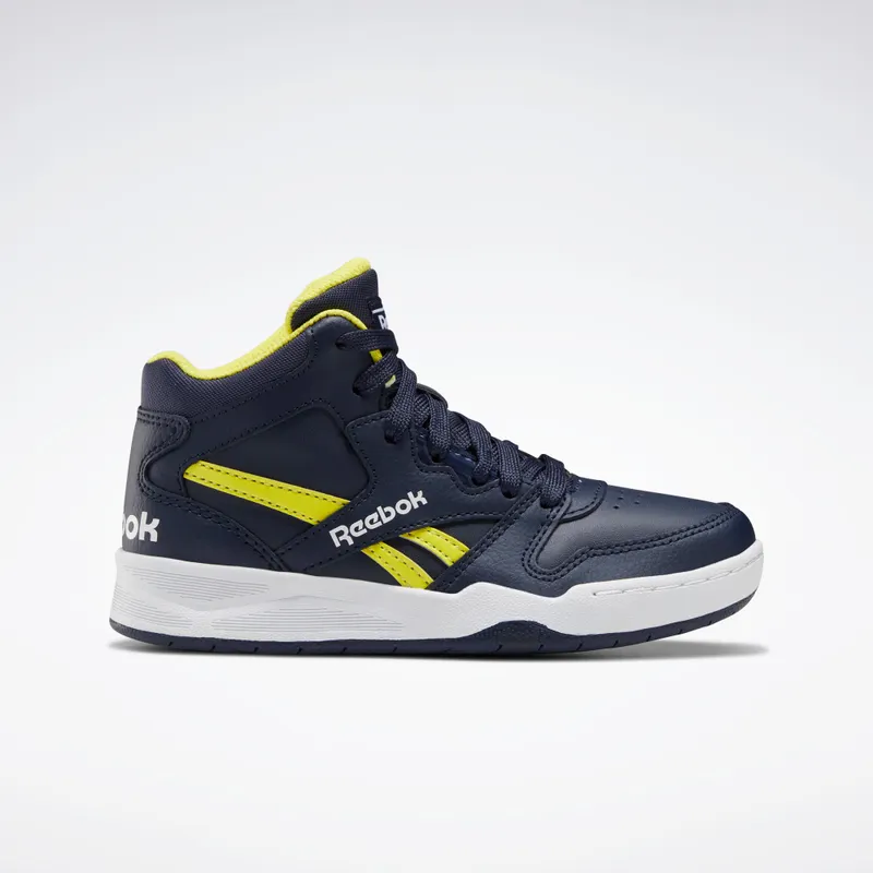 Reebok BB4500 Court Schoenen Vector Navy / Utility Yellow / White