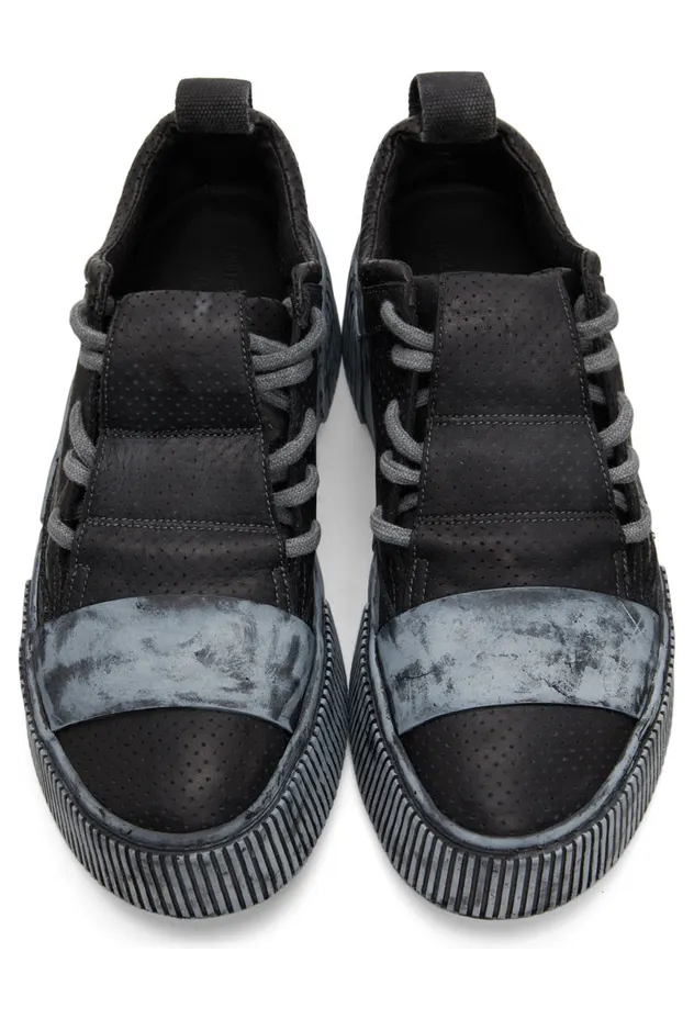 Boris Bidjan Saberi Black Bamba 2.1 Sneakers (298-SS2200B2000000SM-0019) (5)