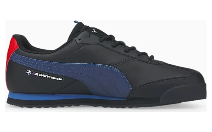 Puma BMW M Motorsport Roma Via motorsportschoenen Zwart/Blauw (307099-01)