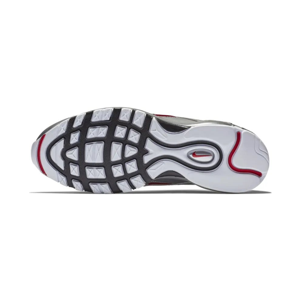 Nike Air Max 97 Silver White White/Varsity Red-Metallic Silver-Black (AT5458-100)