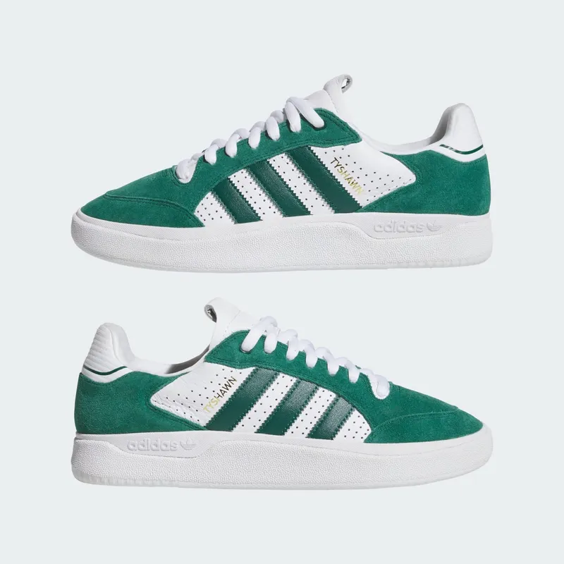 adidas Tyshawn Low Collegiate Green White (JQ1138)