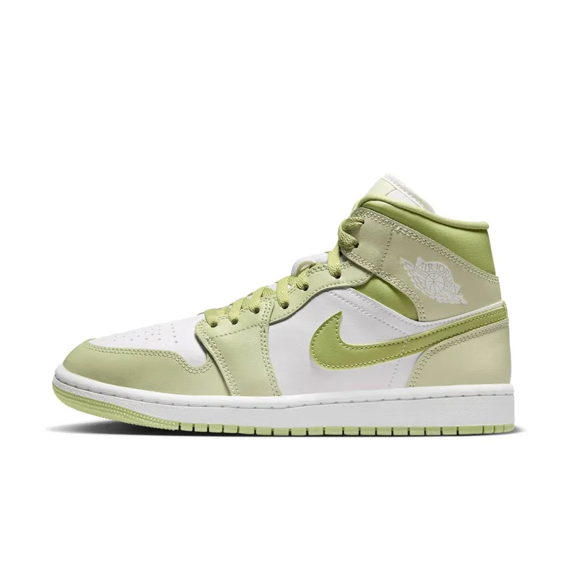 Jordan 1 Mid “Olive Aura Lawn” (BQ6472-302)