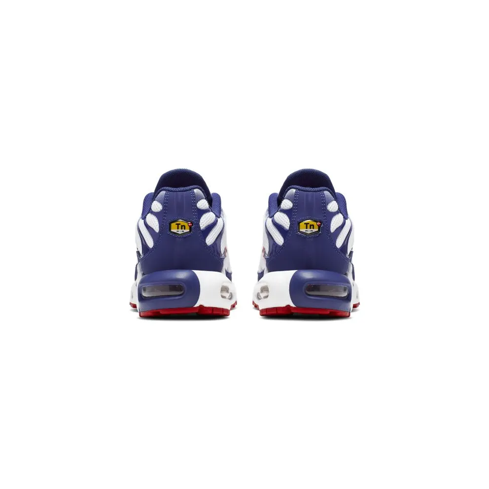 Nike Air Max Plus White Red Blue White/Gym Red (CJ9928-100)
