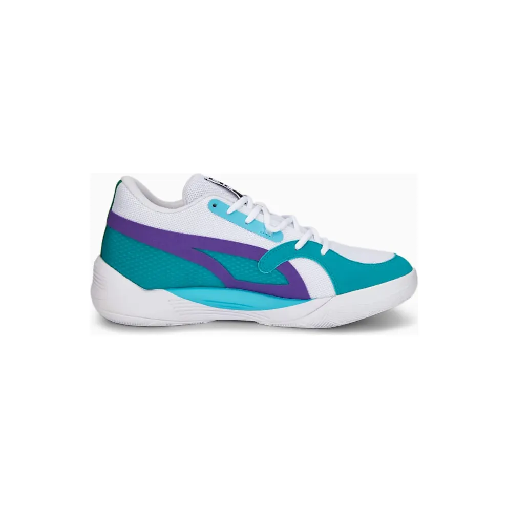 Puma TRC BLAZE COURT “White deep Aqua” (376582-17)