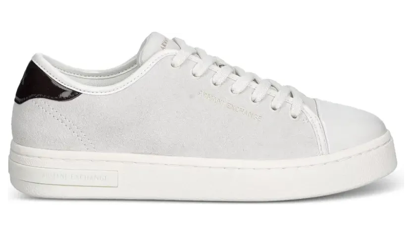 Armani Exchange Sneakers met vlakken – Grijs (XW003109AF27408)