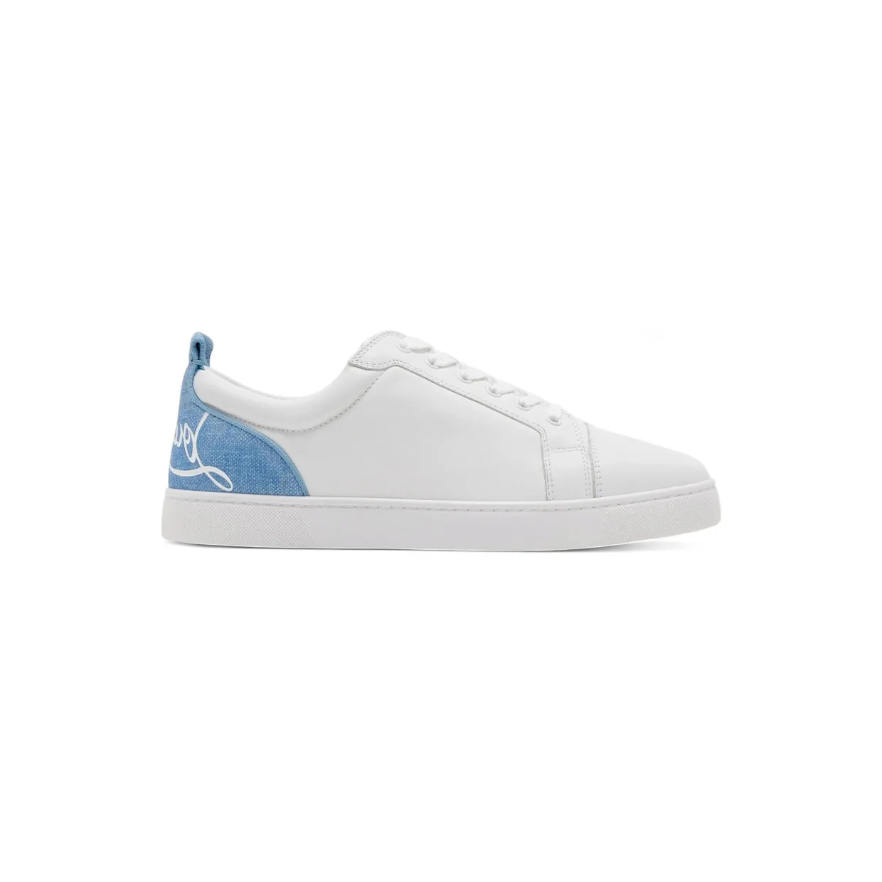 Christian Louboutin Fun Louis Junior White Light Blue (12607993482)