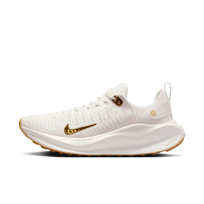 Nike ReactX Infinity Run 4 White Gum Metallic Gold (DR2670-013)