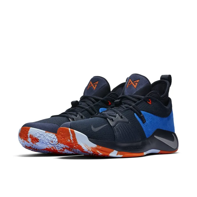 Nike PG 2 Home Dark Obsidian/Navy-Kinetic Green (AJ2039-400)