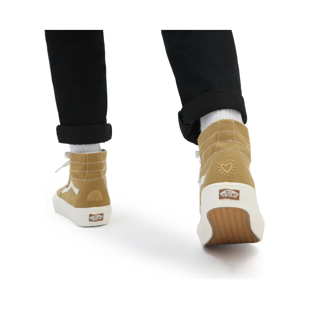 VANS Eco Theory Sk8-hi Tapered Shoes Beige (VN0A4U16ASW)
