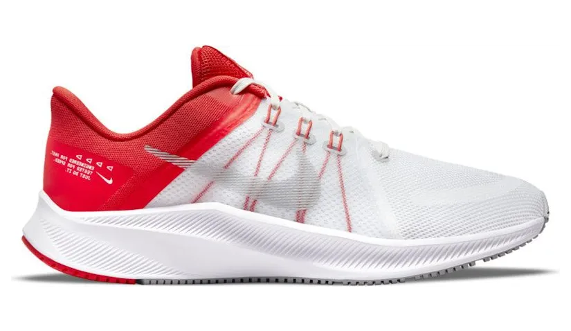 Nike Quest 4 White Chile Red (DA1105-100)