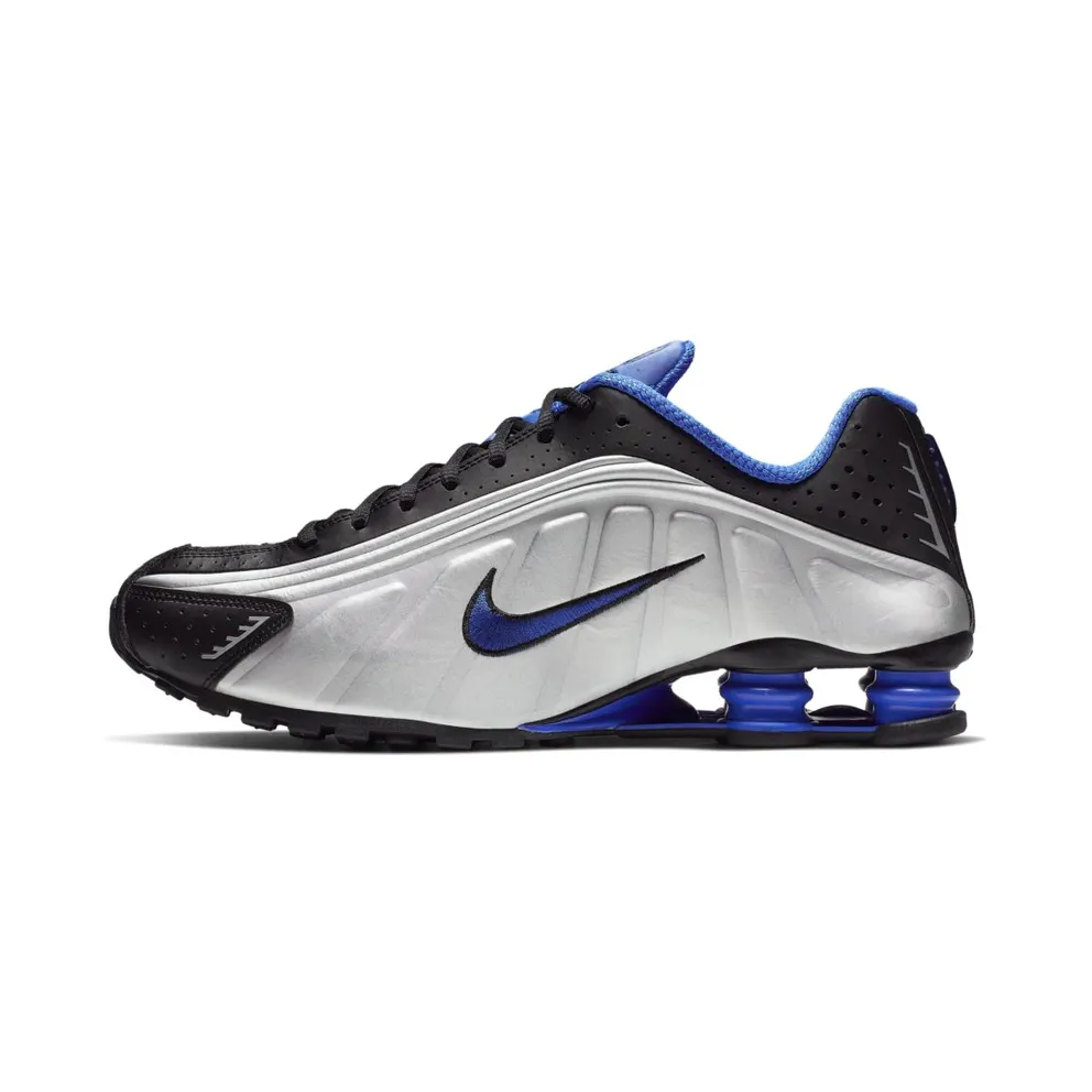Nike Shox R4 Racer Blue Black/Metallic Silver-Racer Blue (104265-047)