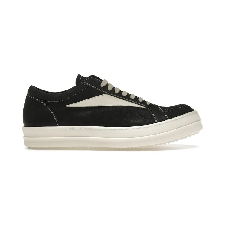 Rick Owens Luxor Vintage Sneaks Black Milk (RU01D3897-LBKLCO-911)