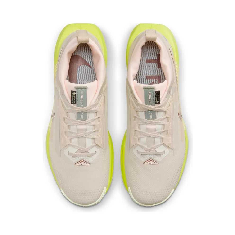 Nike React Pegasus Trail 5 Gore-Tex Sanddrift Life Lime (FQ0912-101)