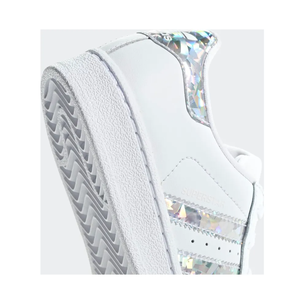 Adidas Superstar J ‘Diamond’ Cloud White/Cloud White/Cloud White (CG6708)