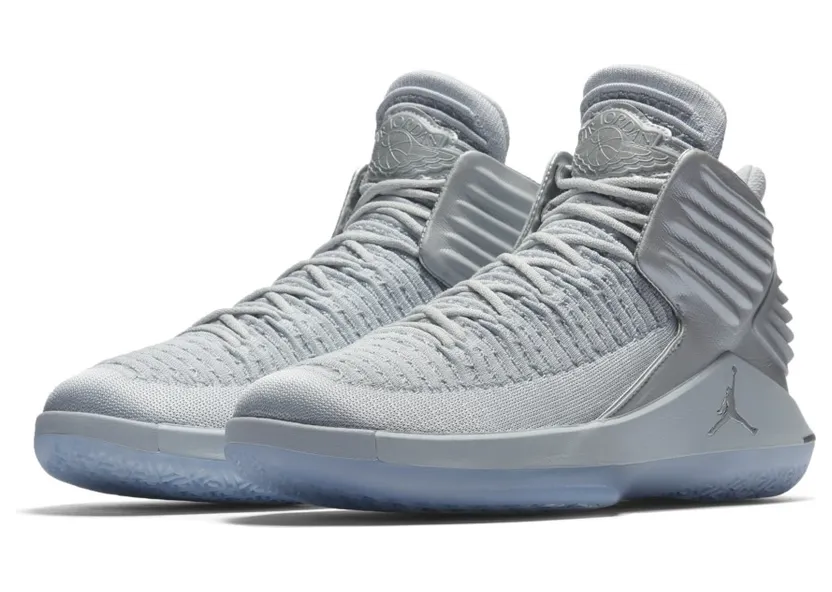 Jordan XXXII Pure Platinum 2