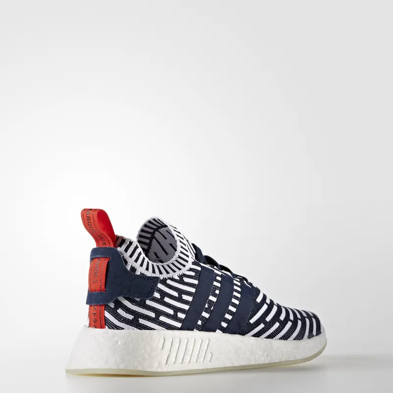 adidas NMD R2 Navy White Collegiate Navy/Collegiate Green/Running White (BB2909)