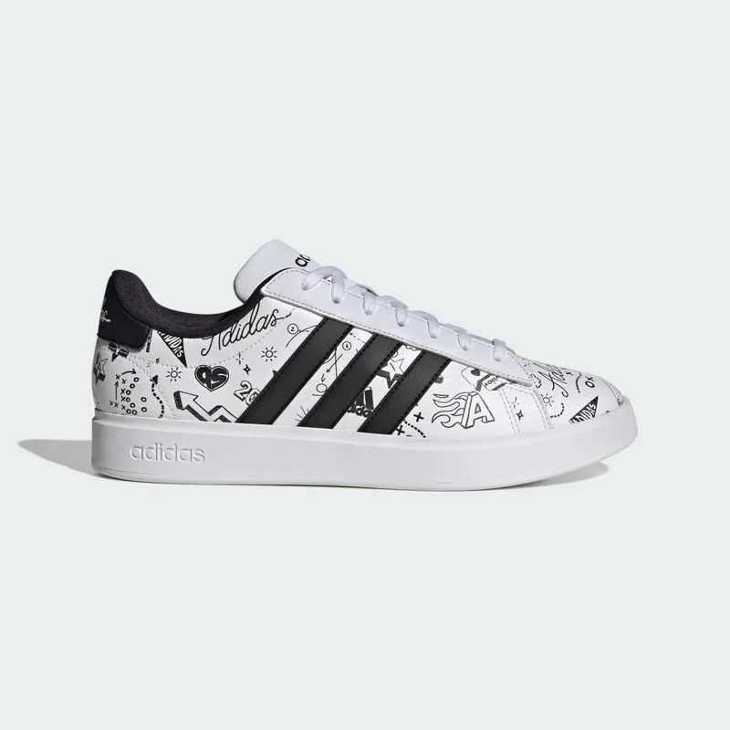 Adidas Grand Court 2.0 Cloud White / Core Black / Core Black (ID4474)