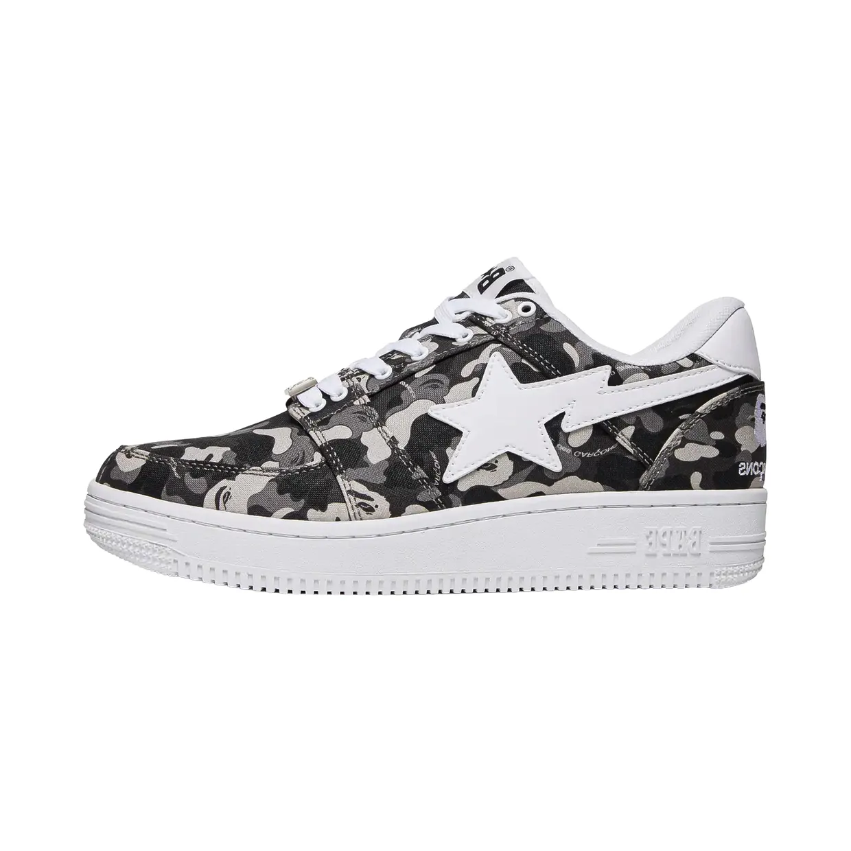 bape-bapesta BPCDG191-WHT
