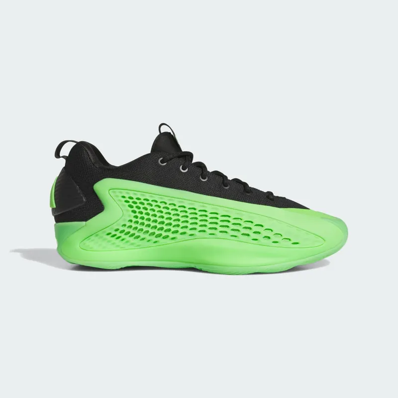 Adidas Anthony Edwards 1 Low Basketball Lucid Lime / Aurora Ink / Core Black (JI4065)