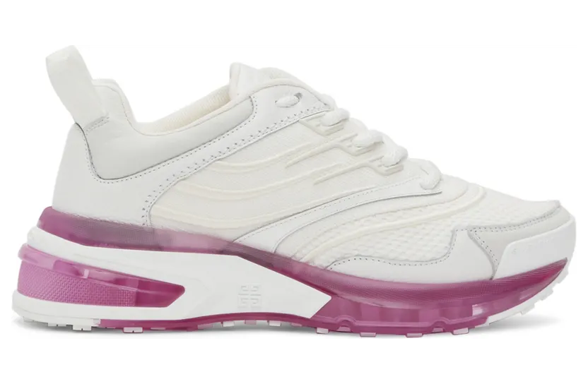 Givenchy White & Pink Giv 1 Sneakers (BE001ME11N)