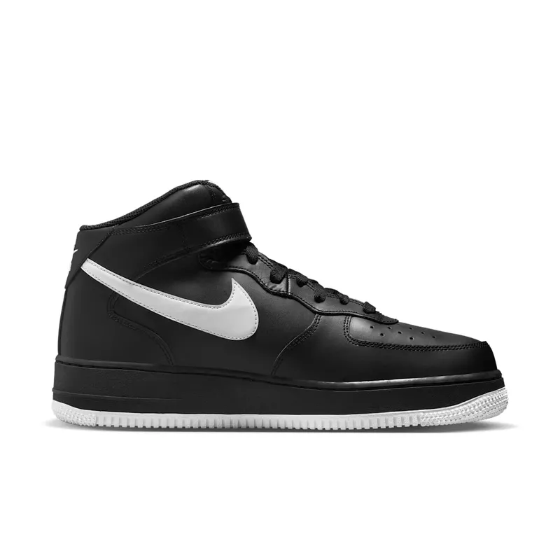 Nike Air Force 1 Mid ’07 Black White Sole (DV0806-001)