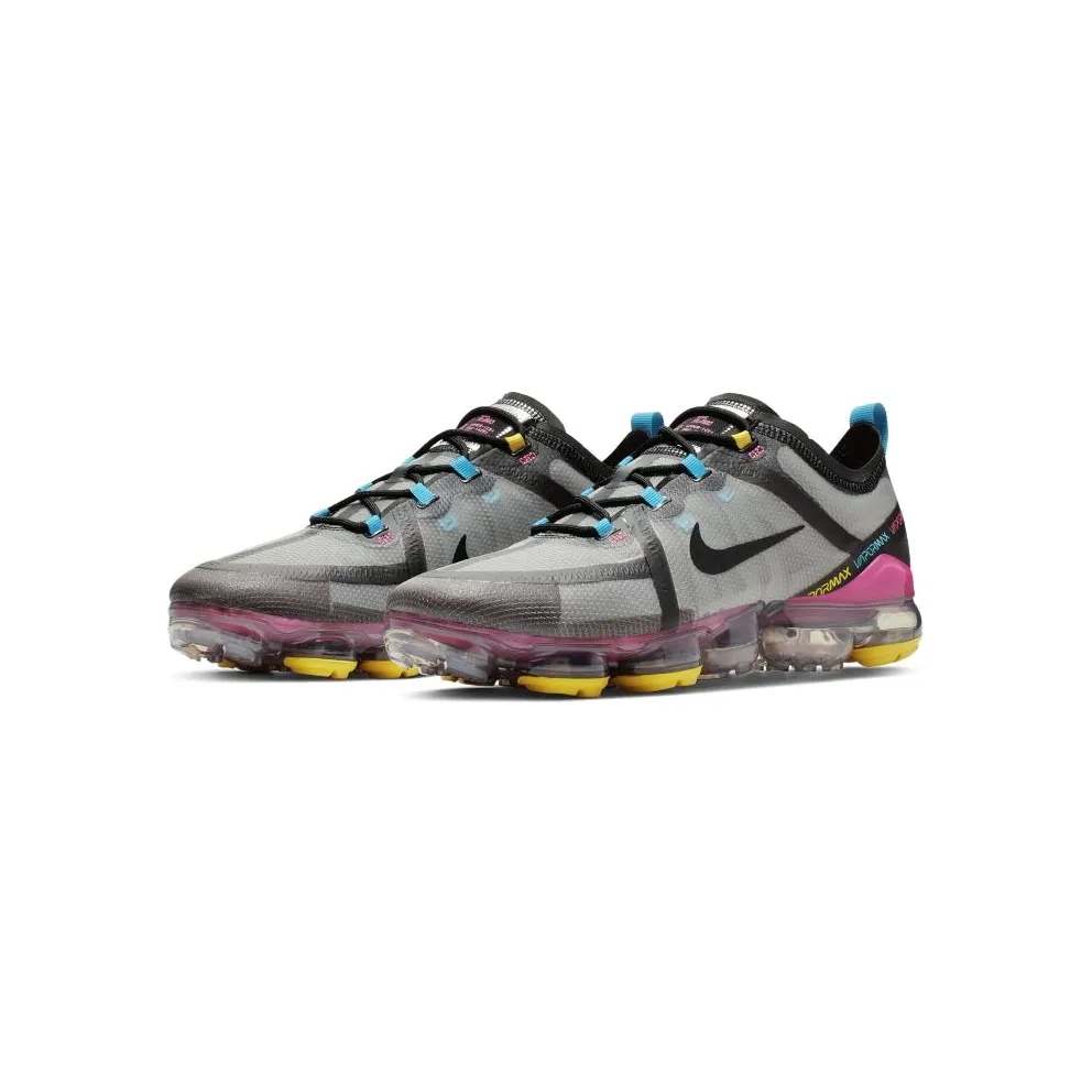 Nike Air VaporMax 2019 Moon Particle Multi-Color Moon Particle/Black-Pink Blast-Blue Lagoon-Bright Citron (CI9891-200)