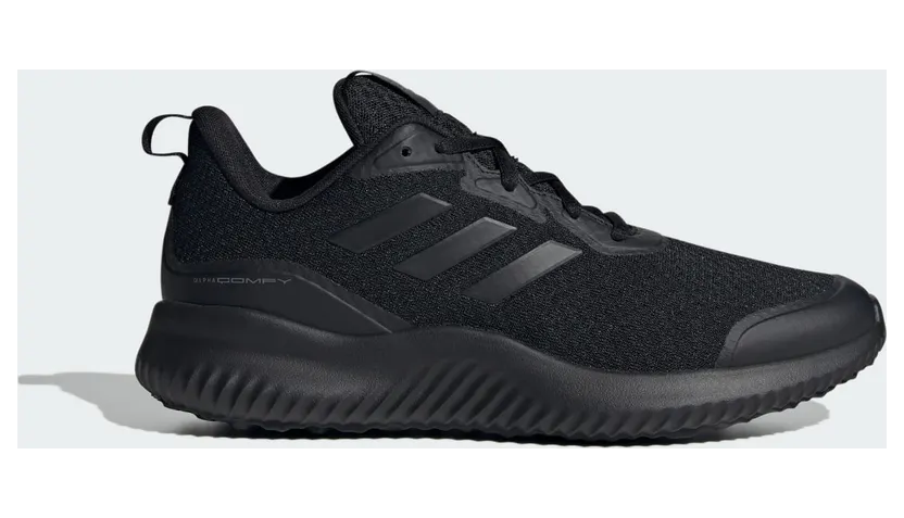Adidas Alphacomfy Shoes Core Black / Core Black / Core Black (ID0351)