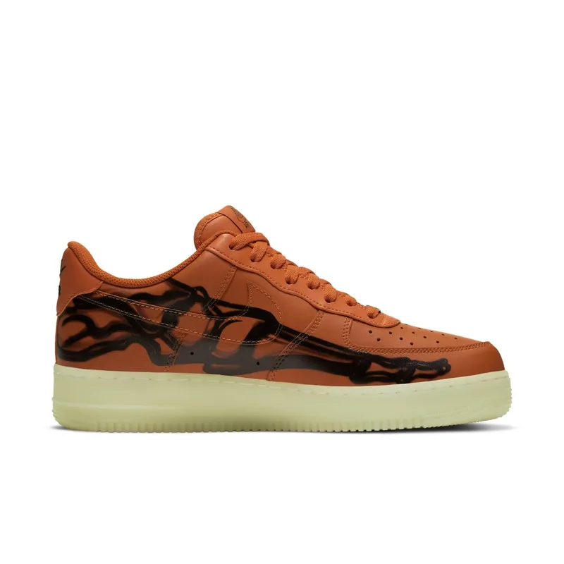 Nike Air Force 1 Low Orange Skeleton (2020) (CU8067-800)