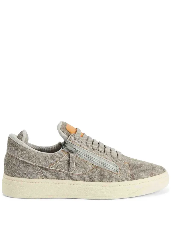 Giuseppe Zanotti GZ94 mit doppeltem Reißverschluss – Grey (RM50000002)