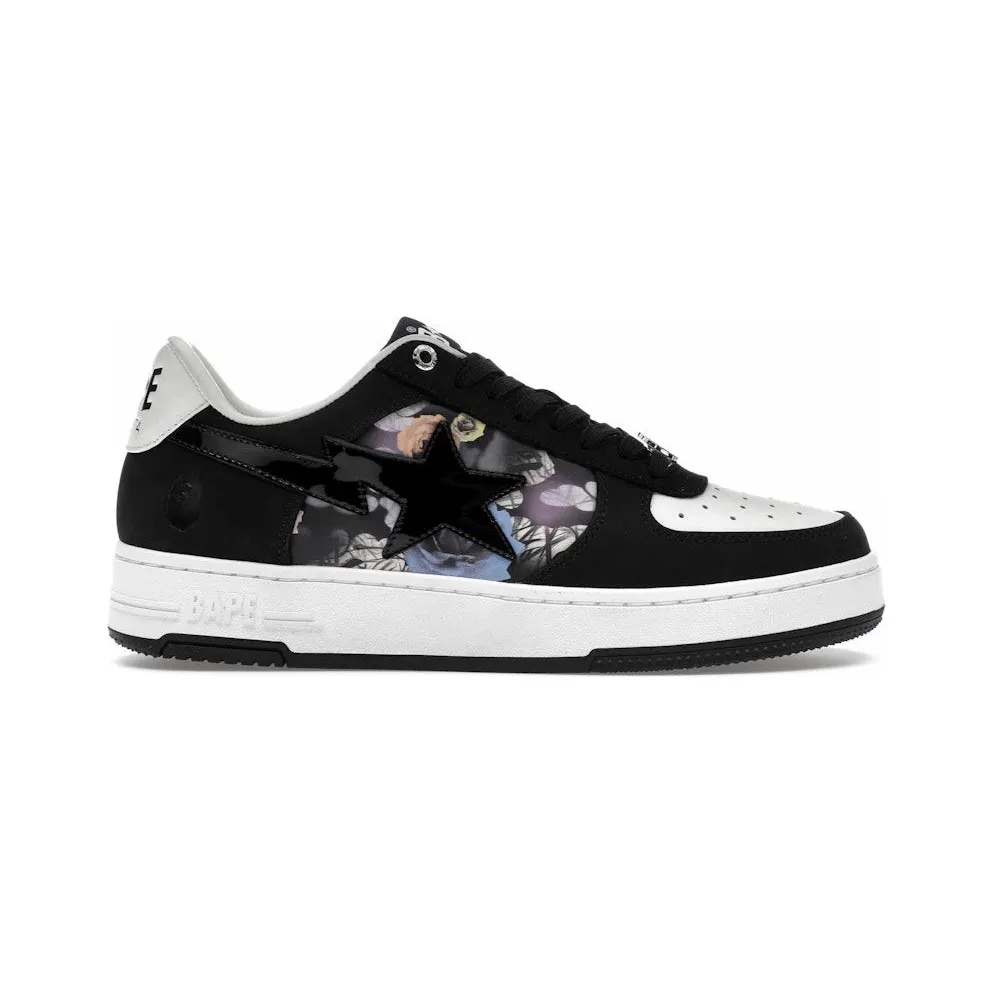 A Bathing Ape Bape Sta #2 Black Multi Roses (1K80191302-BLK)