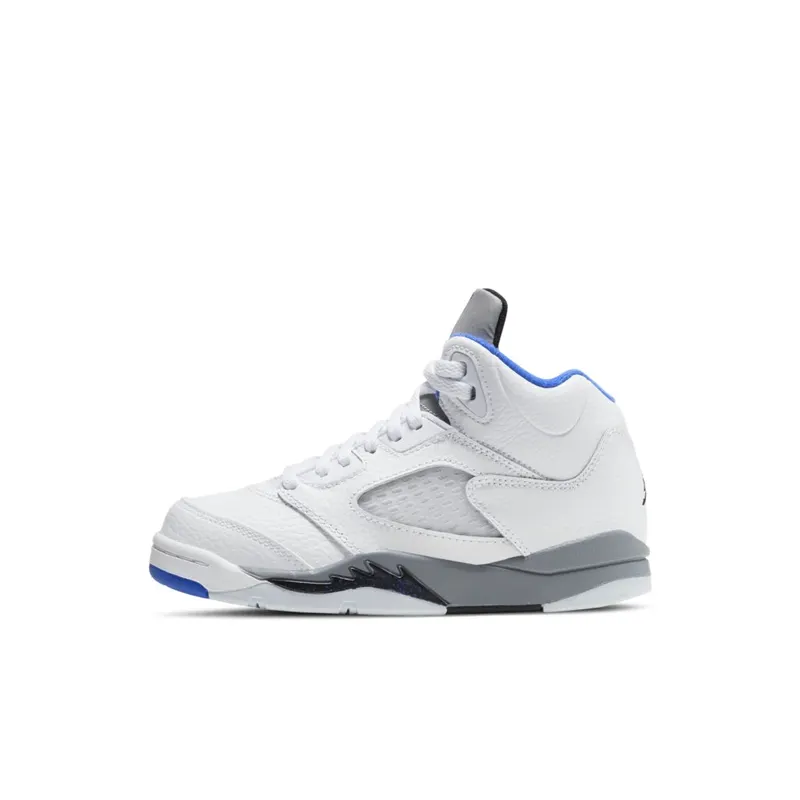 Jordan 5 Retro White Stealth (2021) (PS) (440889-140)