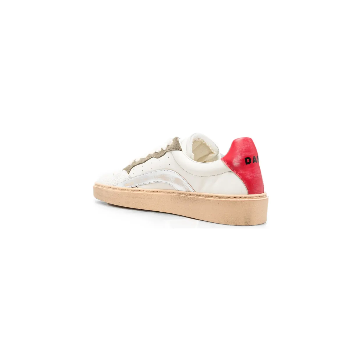 Dsquared2 Cracked-effect Panelled “White” (SNM0494 01509031 M4292) (2)