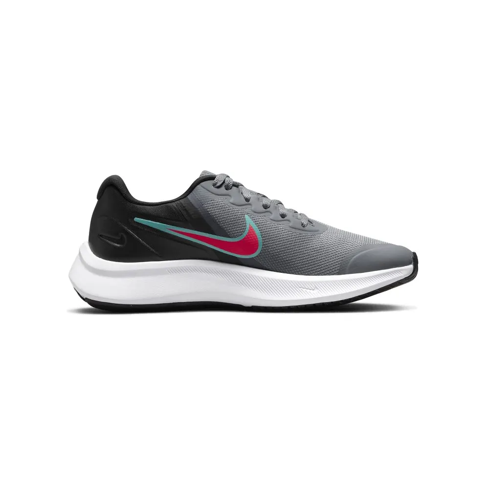 Nike Star Runner 3 Older Kids’ Road Running Grey 50% Sustainable Materials (DA2776-008)