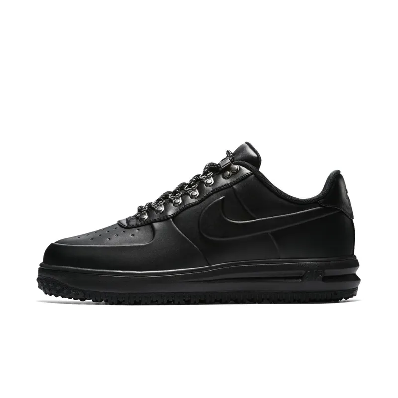 Nike Lunar Force 1 Duckboot Low Black Black/Black-Black (AA1125-001)