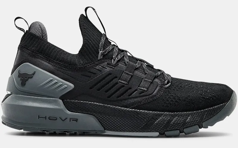 Under Armour Project Rock 3 Black Grey Black/Pitch Gray (3023004-001)