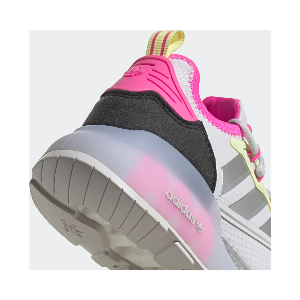adidas ZX 2K Boost Dash Grey / Silver Metallic / Yellow Tint (FY5695)
