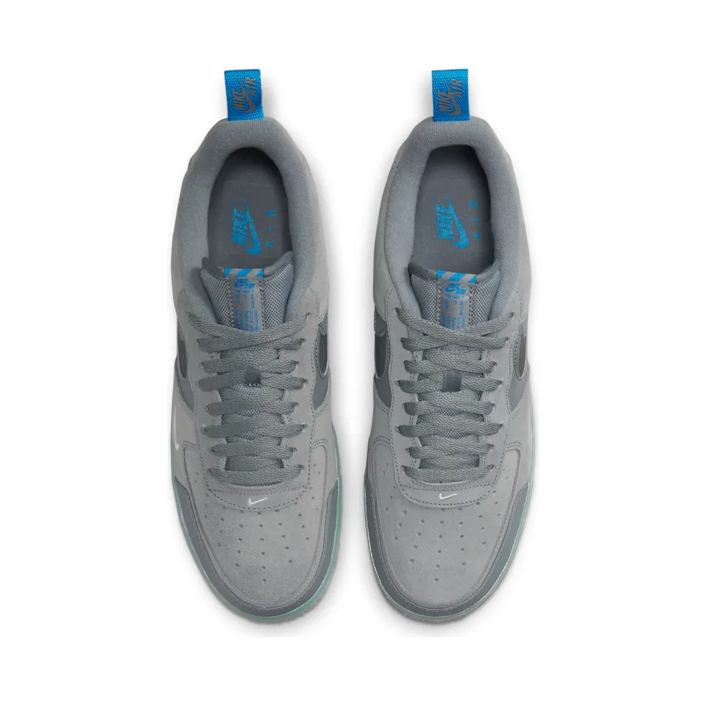Nike Air Force 1 Low Cut Out Swoosh Grey (DO6709-002)