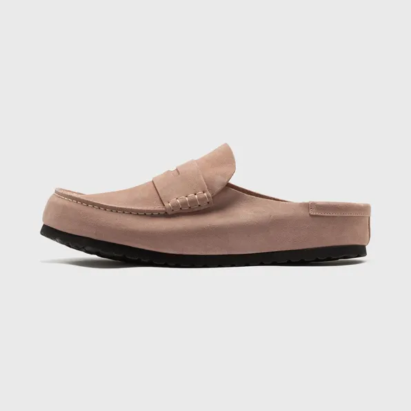 Birkenstock Naples Wrapped Suede Leather Pink Clay (1031675)