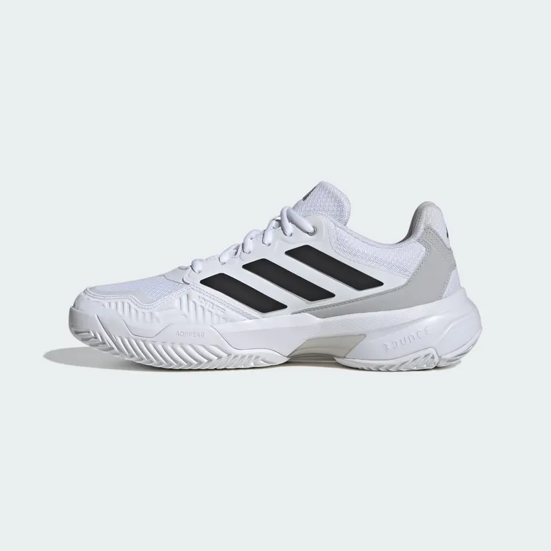 Adidas CourtJam Control 3 Tennis Shoes Cloud White / Core Black / Grey Two (IF7888)