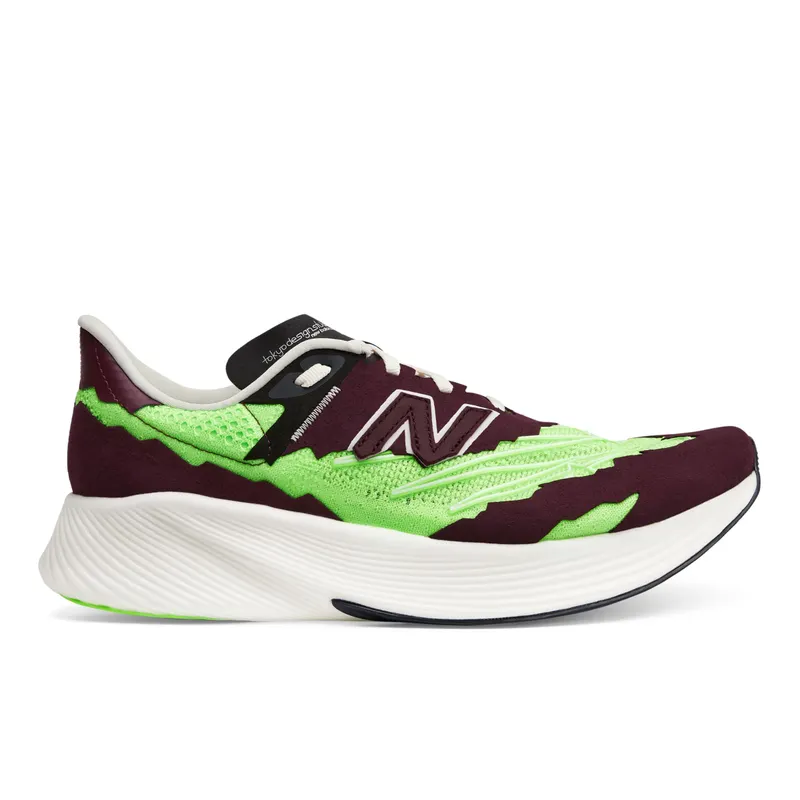 New Balance Stone Island Tokyo Design Studio FuelCell RC Elitev2 Nb Burgundy / Energy Lime (MSRCELV1-40439)