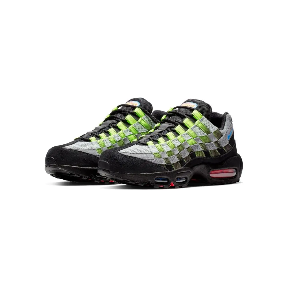 Nike Air Max 95 Woven Volt Black Volt/Black/Grey (AQ0764-001)