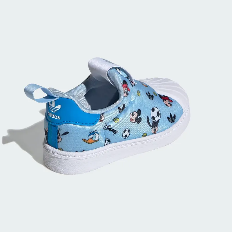adidas Superstar 360 Disney Mickey Clear Sky Cloud White Bright Blue (IF3551)